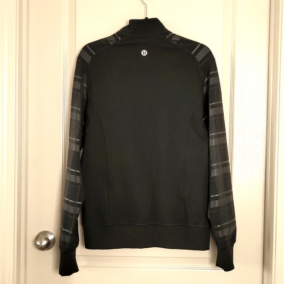 Lululemon men's full zip black jacket Size M - Picture 3 of 16